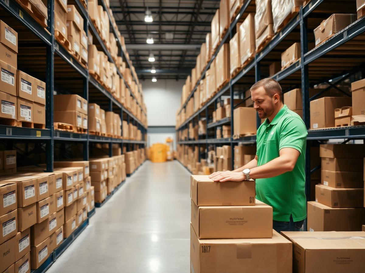 Blue Sky warehouse and kitting operations